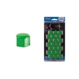 Cumpara ieftin Set capace prezoane 19 mm, culoare Verde, J-Tec