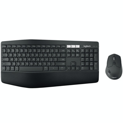 Kit mouse tastatura Logitech MK850 Performance Combo , Fara Fir , Bluetooth , USB Logitech Unifying Receiver , Negru foto