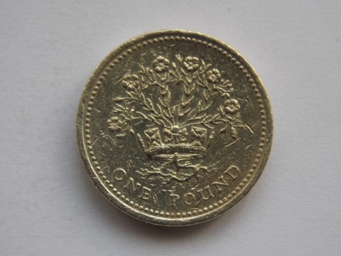 one pound 1991 GBR