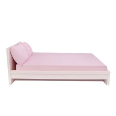 Set husa saltea din Bumbac- Frotir ML 160x200, lavabila la 40 C si 2 fete de perna 50x70 cm, multicolor