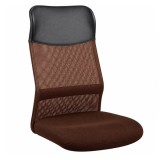 Cumpara ieftin Ansamblu șezut și spătar pentru scaun de birou DEPOX&reg;, material mesh, maro/negru, 46 x 47 cm