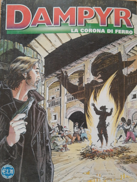 Revista benzi desenate DAMPYR: LA CORONA DI FERRO - LIMBA ITALIANĂ