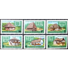 1989 - Arhitectura traditionala, serie neuzata