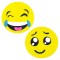 Set Radiere Fancy, Model Smiley, Culoare Galben, 2 Bucăți