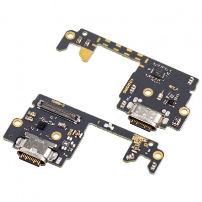 Placa cu Conector Incarcare - Microfon Motorola Edge 20 Pro foto