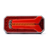 LAMPA MULTIFUNCTIONALA SPATE LED DINAMIC 1123 DD L/P C W150DD, 12V-24V, 5 FUNCTII WAS
