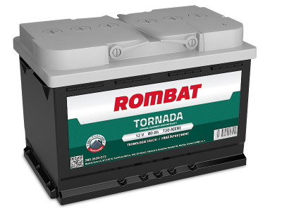 Acumulator Rombat 12V 80AH Tornada 38437 5803530072ROM / 5803530072 foto