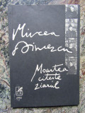 MOARTEA CITESTE ZIARUL-MIRCEA DINESCU ( DEDICATIE , AUTOGRAF )