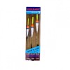 Set 3 Linii Pescuit Echilibrate: Fir Textil, Plute 0.8-1.5g, Carlige 5-9, Lungime 8m, Wind Blade