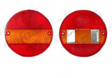 Sticla stop spate dispersor lampa universala BestAutoVest partea Dreapta/ Stanga d140 mm rotunda, Aftermarket