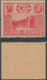 ROMANIA Posta locala Paltinis Hohe Rinne jud Sibiu 1L din 1924 timbru neuzat MNH