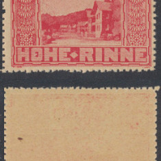 ROMANIA Posta locala Paltinis Hohe Rinne jud Sibiu 1L din 1924 timbru neuzat MNH