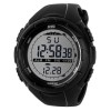 Ceas Barbatesc Skmei Digital Sport Negru, Cronograf, Alarma, Rezistent Apa 5ATM, Iluminare, Afisaj 12/24h
