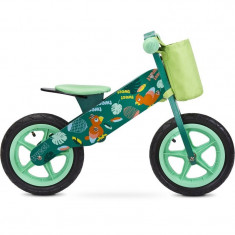 Bicicleta din lemn Toyz by Caretero Zap Green foto