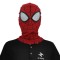 Masca carnaval super eroul Spider Man, material textil, rosu