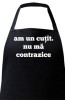 Sort personalizat Bucatar, Am un cutit