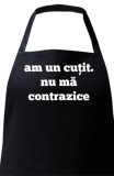 Sort personalizat Bucatar, Am un cutit