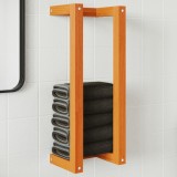 vidaXL Suport prosoape, maro ceruit, 23x18x60 cm, lemn masiv pin