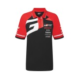 Toyota Gazoo Racing tricou polo de damă redblack WRT 2026 - M