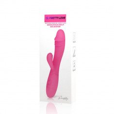 Snappy - Vibrator iepura? roz, 19.5 cm foto