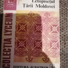 Letopisetul Tarii Moldovei - Ion Neculce Lyceum 199/1976