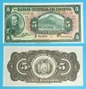 Bolivia 5 Bolivianos 1928 &#039;Potos&iacute;&#039; aUNC serie: P8 074158 p#120