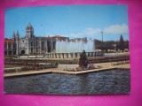 HOPCT 18637 MANASTIREA JERONIMA /FANTANA LUMINOASA- LISABONA IN 1985 -PORTUGALIA-STAMPILA / TIMBRU -EUROPA- -CIRCULATA
