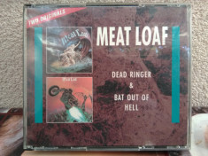 CD - Meat Loaf - Dead Ringer(1981) &amp;amp; Bat Out Of Hell(1977), 2CD&amp;#039;s-Set 1992. foto