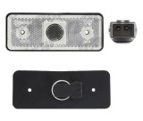 Lampa gabarit MERCEDES SPRINTER 208-414, 01.1995-12.2002, VW LT II 05.1996-12.2005, fata, partea stanga=dreapta, EU, dreptunghiular; montare surub cu