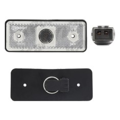Lampa gabarit MERCEDES SPRINTER 208-414, 01.1995-12.2002, VW LT II 05.1996-12.2005, fata, partea stanga=dreapta, EU, dreptunghiular; montare surub cu