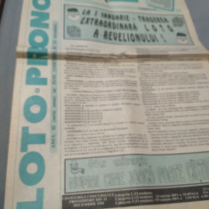 ZIAR LOTO-PRONO NR, 51/52 23 DECEMBRIE 1991