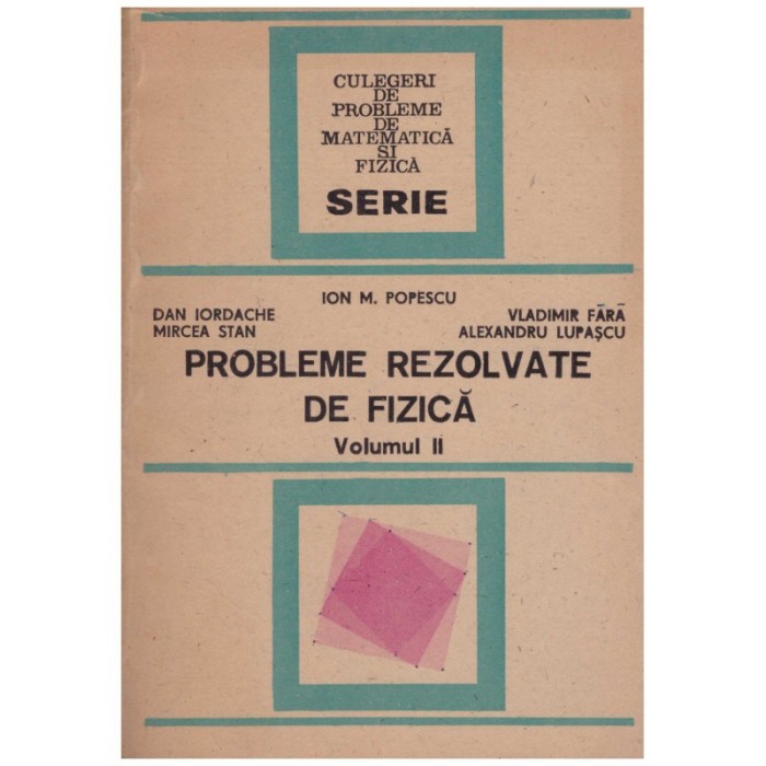 I. M. Popescu, D. Ioradache, M. Stan, V. Fara, Al. Lupascu -