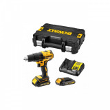 Masina de gaurit/insurubat fara percutie cu acumulatori, 2 x 1.5Ah, 18V, Li-Ion, DeWALT, tip DCD777S2T-QW