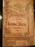 Icoane Sterse, Al. Vlahuta &amp; Barbu Delavrancea, 1929, Biblioteca pt. Toti, Editura Alcalay, Carte Veche cu Scrisoare