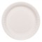 Set Farfurii, ECO, H&acirc;rtie Compostabilă, 23 cm, 10 Bucăți, Alb