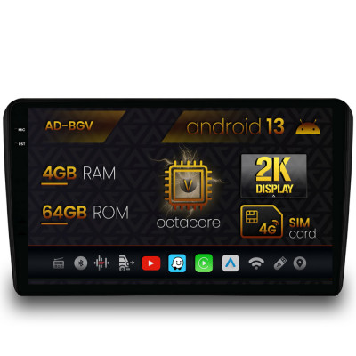 Navigatie Audi A3 S3 RS3, Android 13, V-Octacore 4GB RAM + 64GB ROM, 9.5 Inch - AD-BGV9004+AD-BGRKIT424 foto