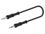 Cablu Măsurare ELECTRO-PJP 60VDC 30VAC 20A 0,25m Negru 2012-25N