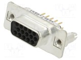 Connector D-Sub 15p HD CONEC