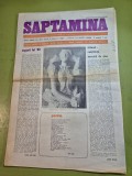 ziarul saptamana 4 ianuarie 1980 - numar de anul nou