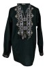 Bluza tip ie barbati BB24, verde , marimea XL, Bumbac, La baza gatului