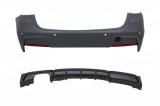 Bara Spate cu Difuzor Bara Evacuare Stanga BMW F31 Seria 3 Touring Non LCI &amp; LCI (2011-2018) M-Technik Design Performance AutoTuning