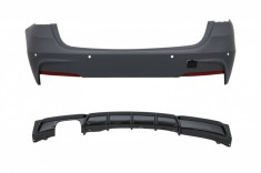 Bara Spate cu Difuzor Bara Evacuare Stanga BMW F31 Seria 3 Touring Non LCI &amp; LCI (2011-2018) M-Technik Design Performance AutoTuning
