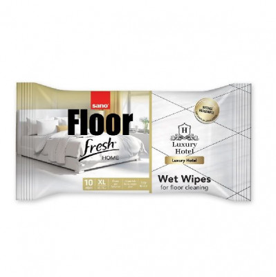 Lavete umede pentru pardoseli Sano Floor Fresh Luxury Hotel, 10 buc, 70x40cm foto