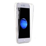 Husa protectie pentru iPhone 6 Plus, ultra slim, TPU fata-spate, transparent