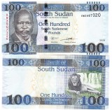 Sudanul de Sud - 100 Pounds 2019 P-15 UNC - Bancnota Africa