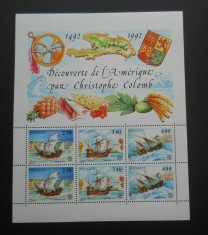 MONACO ,SERIE IN BLOC MNH foto