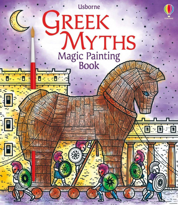 Greek Myths Magic Painting Book Usborne