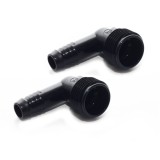 Cot Funny pipe, pentru asamblarea aspersoarelor, negru, polipropilena, 3/4&quot;, set 2 buc