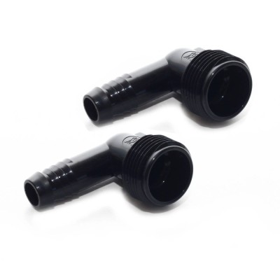 Cot Funny pipe, pentru asamblarea aspersoarelor, negru, polipropilena, 3/4&amp;quot;, set 2 buc foto