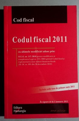 Codul Fiscal 2011 foto